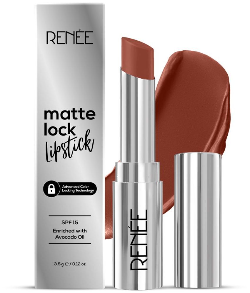     			Renee Brown Matte Lipstick 3.5gm