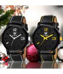 Lorenz Black PU Analog Men's Watch