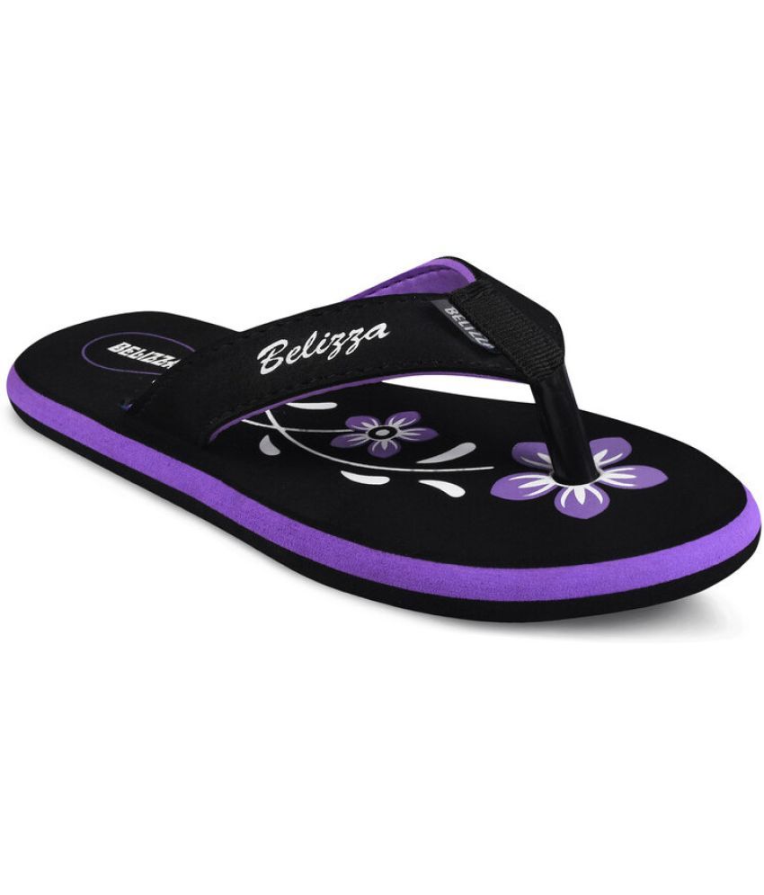     			BELIZZA Purple Women's Slipper