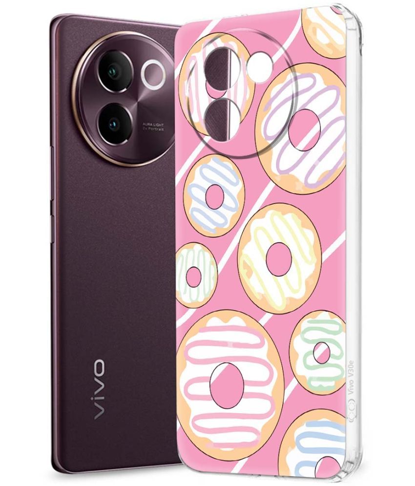     			Fashionury Multicolor Printed Back Cover Silicon Compatible For Vivo V30e 5G ( Pack of 1 )