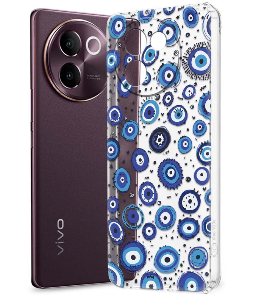     			Fashionury Multicolor Printed Back Cover Silicon Compatible For Vivo V30e 5G ( Pack of 1 )