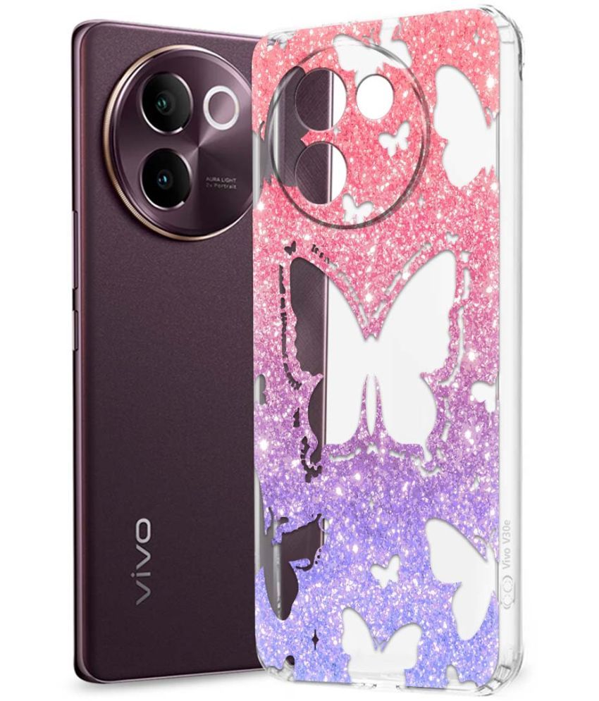     			Fashionury Multicolor Printed Back Cover Silicon Compatible For Vivo V30e 5G ( Pack of 1 )