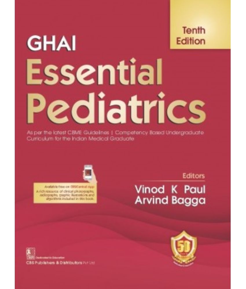     			GHAI Essential Pediatrics 10th Edition