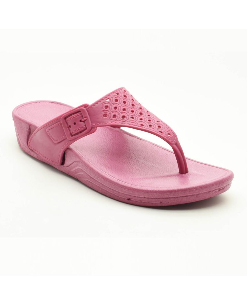     			Hardwood Pink Women's Flats