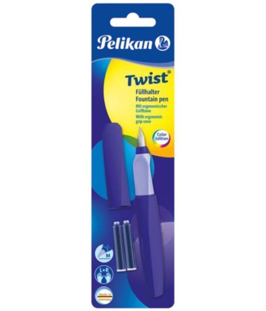     			Pelikan Twist P457 Ultra Voilet +2Tp Fountain Pen