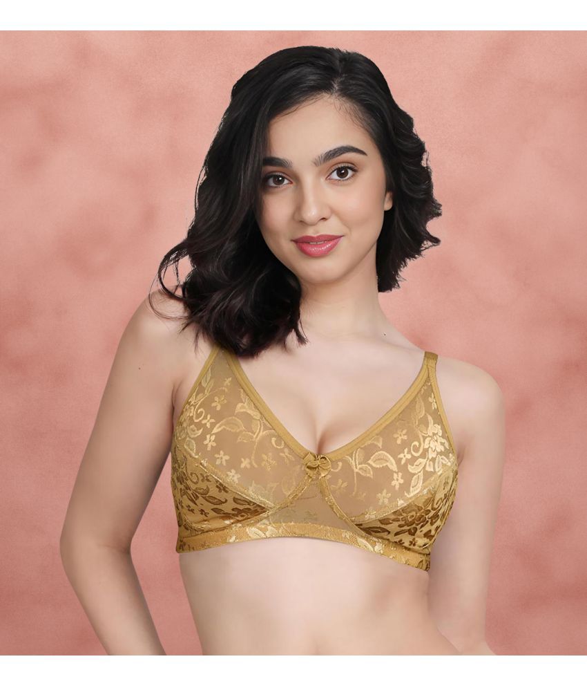     			Susie Beige Lace Non Padded Women's Everyday Bra ( Pack of 1 )