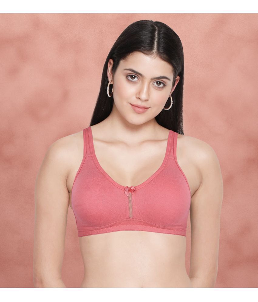     			Susie Pink Polyester Non Padded Women's Everyday Bra ( Pack of 1 )
