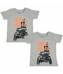 Bodycare Pack of 2 Boys Cotton Blend T-Shirt ( Grey )