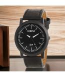 Lorenz Black PU Analog Men's Watch