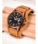 Lorenz Brown PU Analog Men's Watch