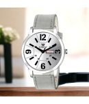 Lorenz Light Grey PU Analog Men's Watch