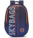 Skybags Blue Polyester Backpack ( 30 litres )