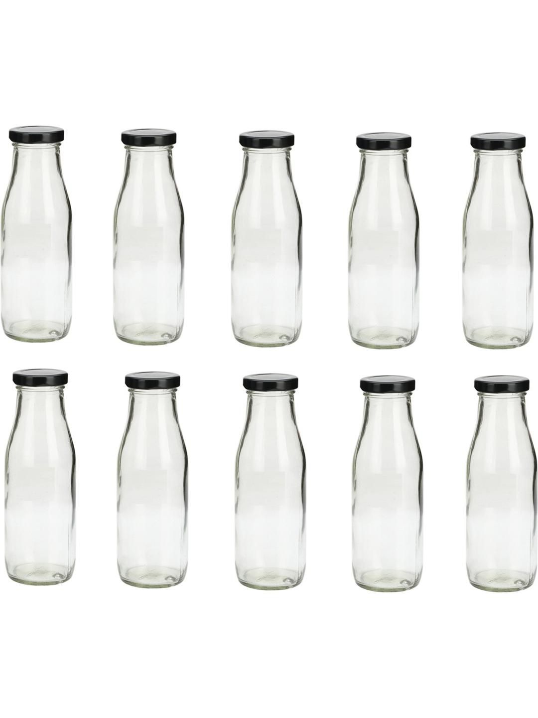     			AFAST Multipurpose Bottle Glass Transparent Utility Container ( Set of 10 )