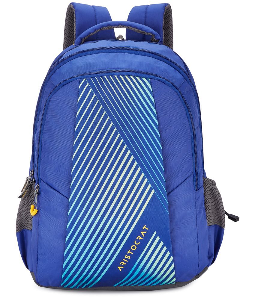     			Aristocrat Blue Polyester Backpack ( 30 Ltrs )