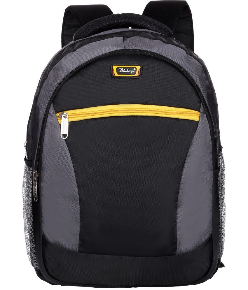     			Blubags Black Polyester Backpack ( 32 Ltrs )