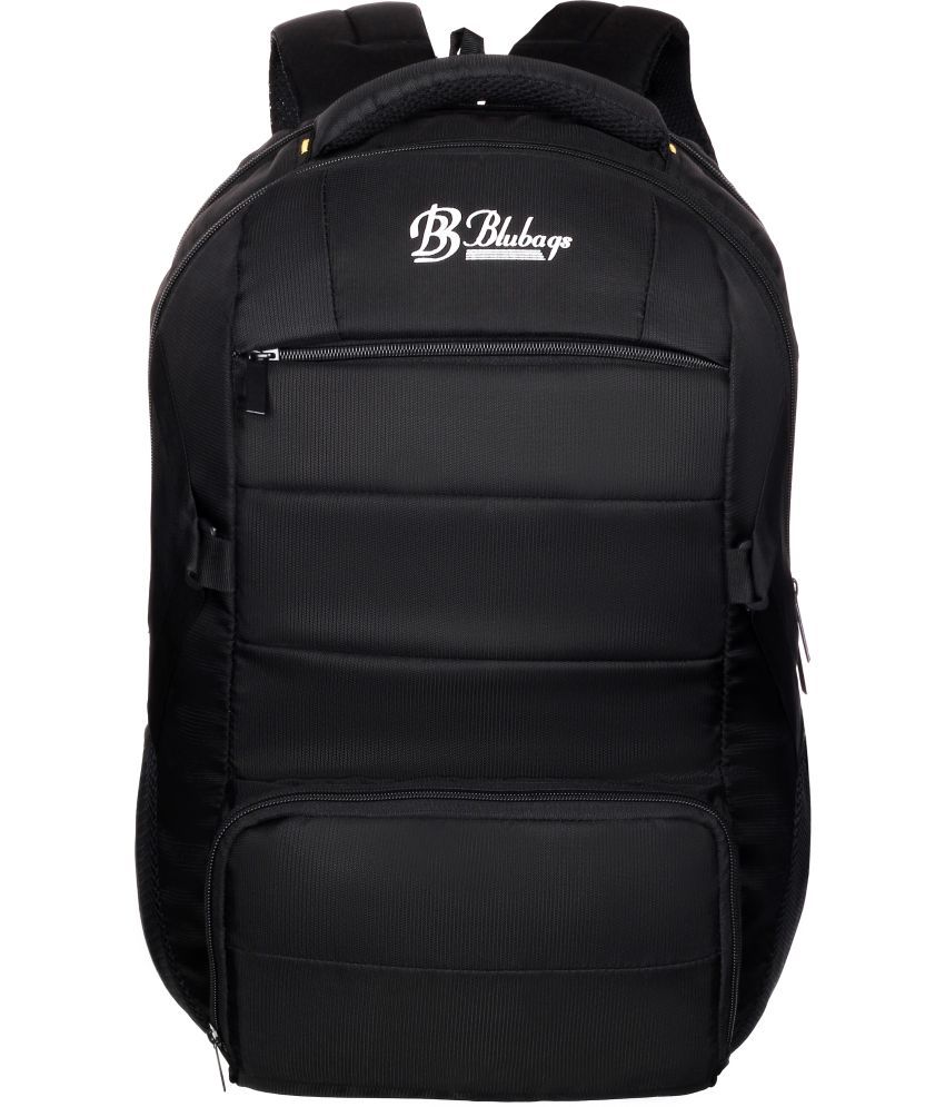     			Blubags Black Polyester Backpack ( 43 Ltrs )