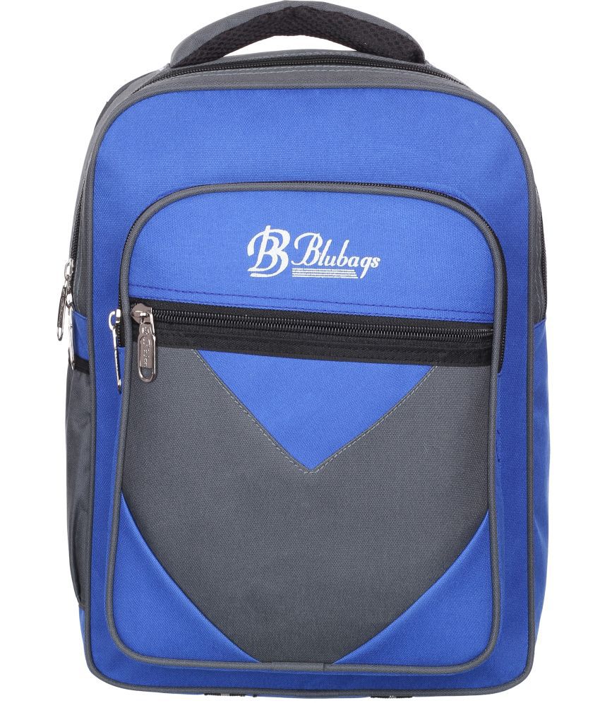    			Blubags Blue Polyester Backpack ( 20 Ltrs )