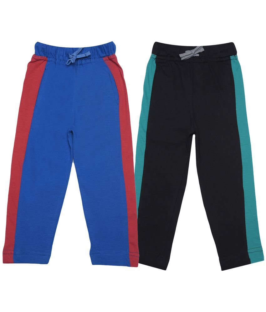     			Dollar Champion Kidswear Pack of 2 Boys Cotton Trackpant ( Multi )