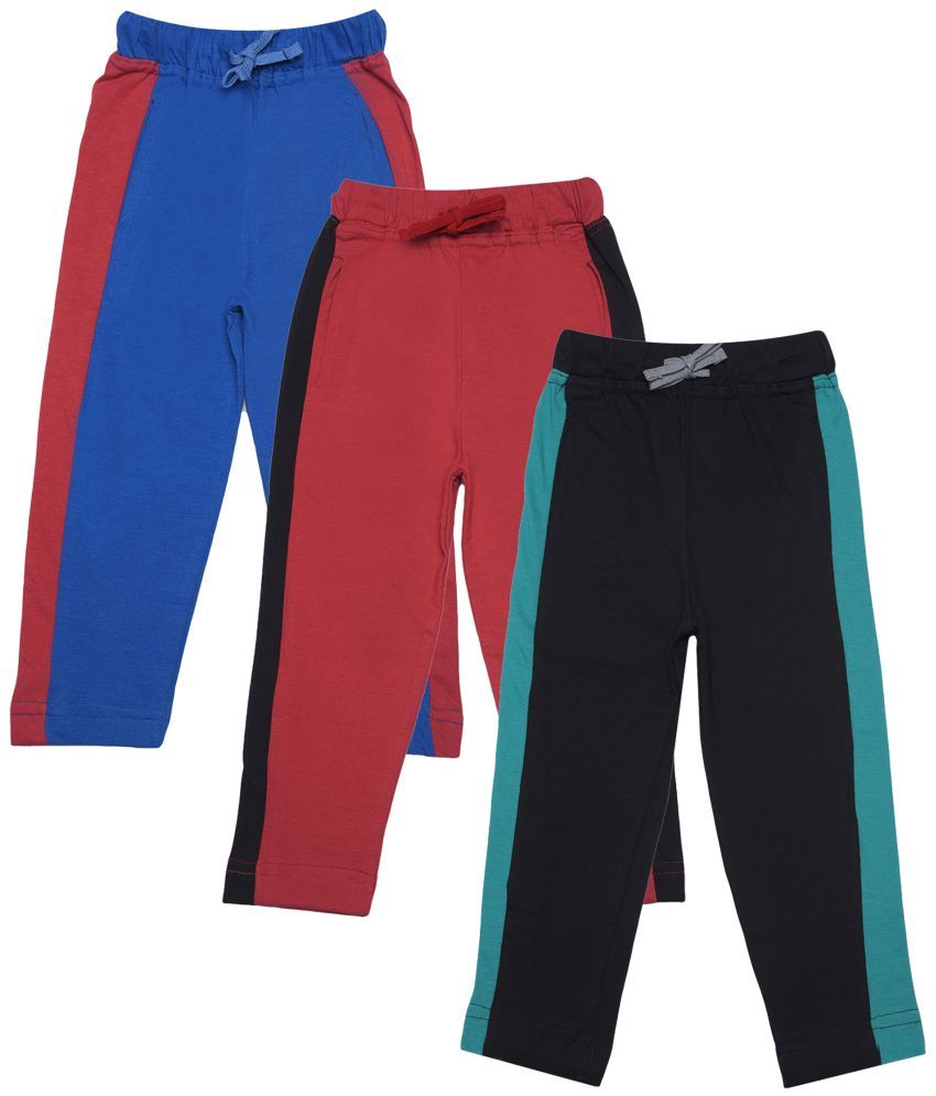     			Dollar Champion Kidswear Pack of 3 Boys Cotton Trackpant ( Multicolor )