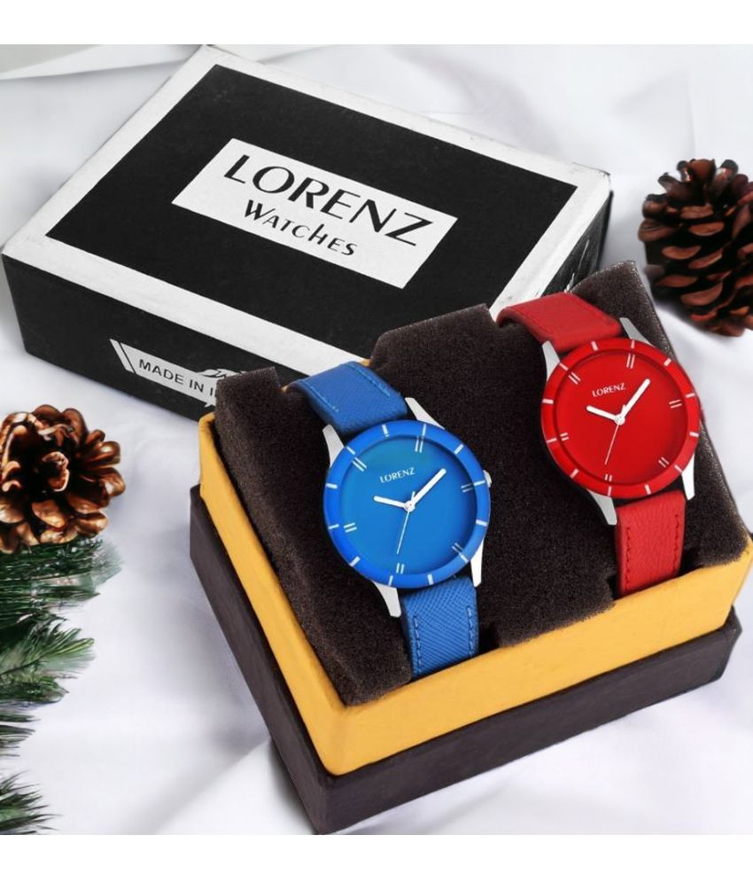     			Lorenz Multicolor PU Analog Womens Watch