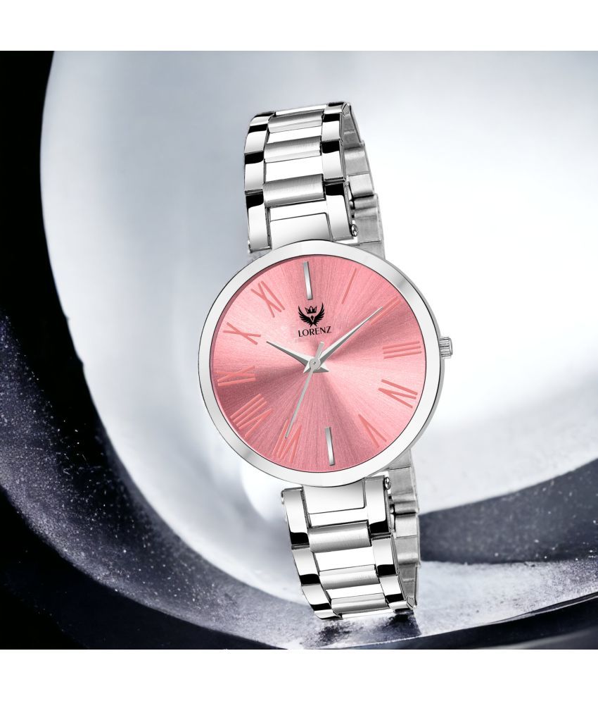     			Lorenz Silver Stainless Steel Analog Womens Watch