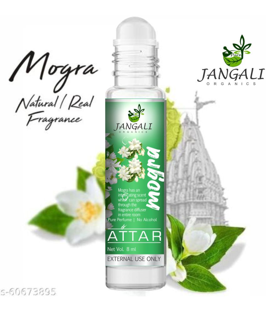     			Pure Jangali Organics Mogra Non- Alcoholic Below 50ml Attar ( Pack of 1 )