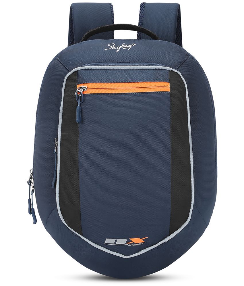     			Skybags Blue Polyester Backpack ( 12 Ltrs )