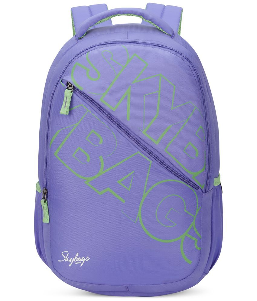     			Skybags Purple Polyester Backpack ( 30 Ltrs )