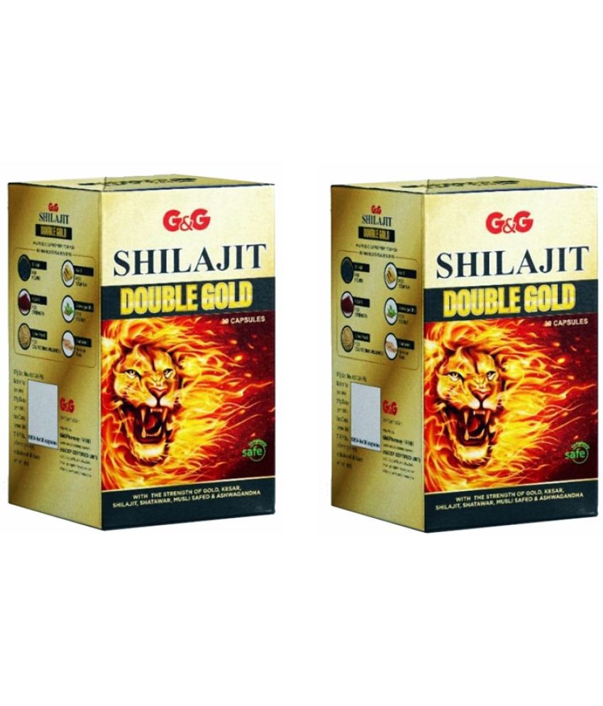     			Syan Deals G & G Shilajit with Double Gold Capsule for Men 30 Capsule Pack of 2