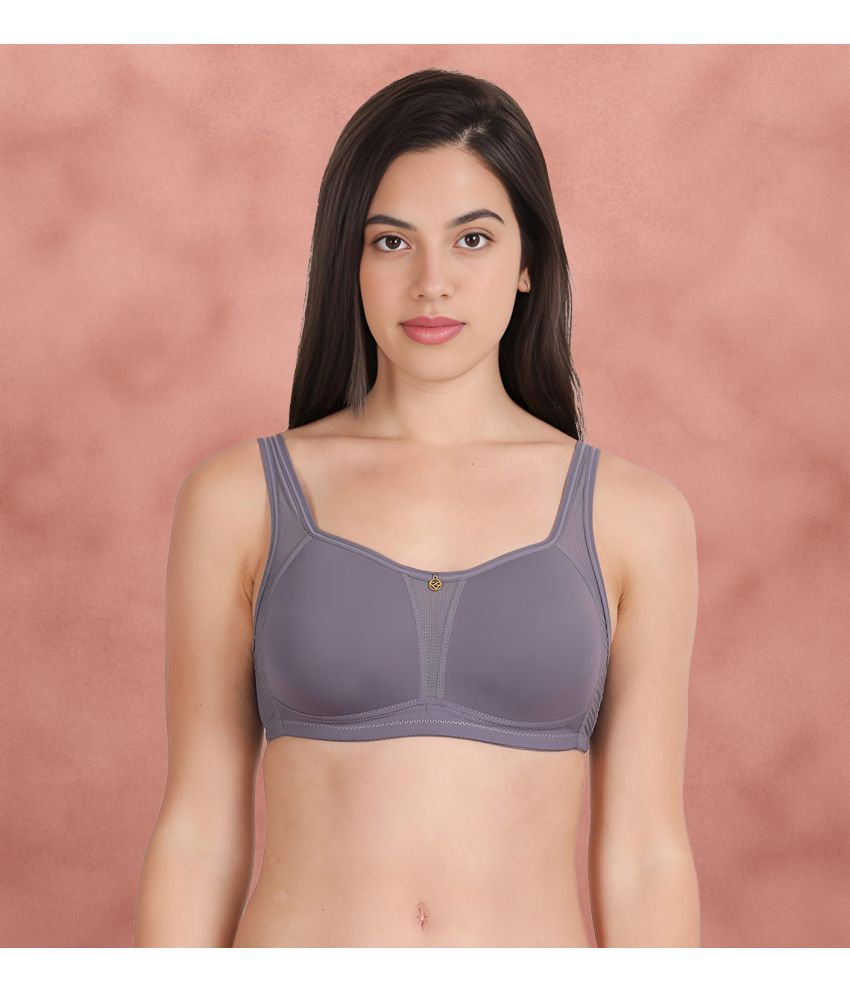     			Taabu Purple Nylon Lightly Padded Women's Minimizer Bra ( Pack of 1 )