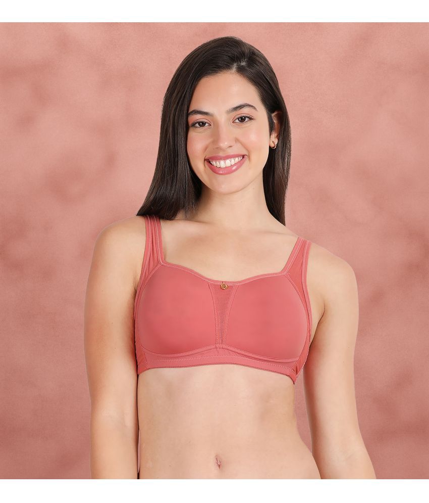     			Taabu Rose Gold Nylon Lightly Padded Women's Minimizer Bra ( Pack of 1 )