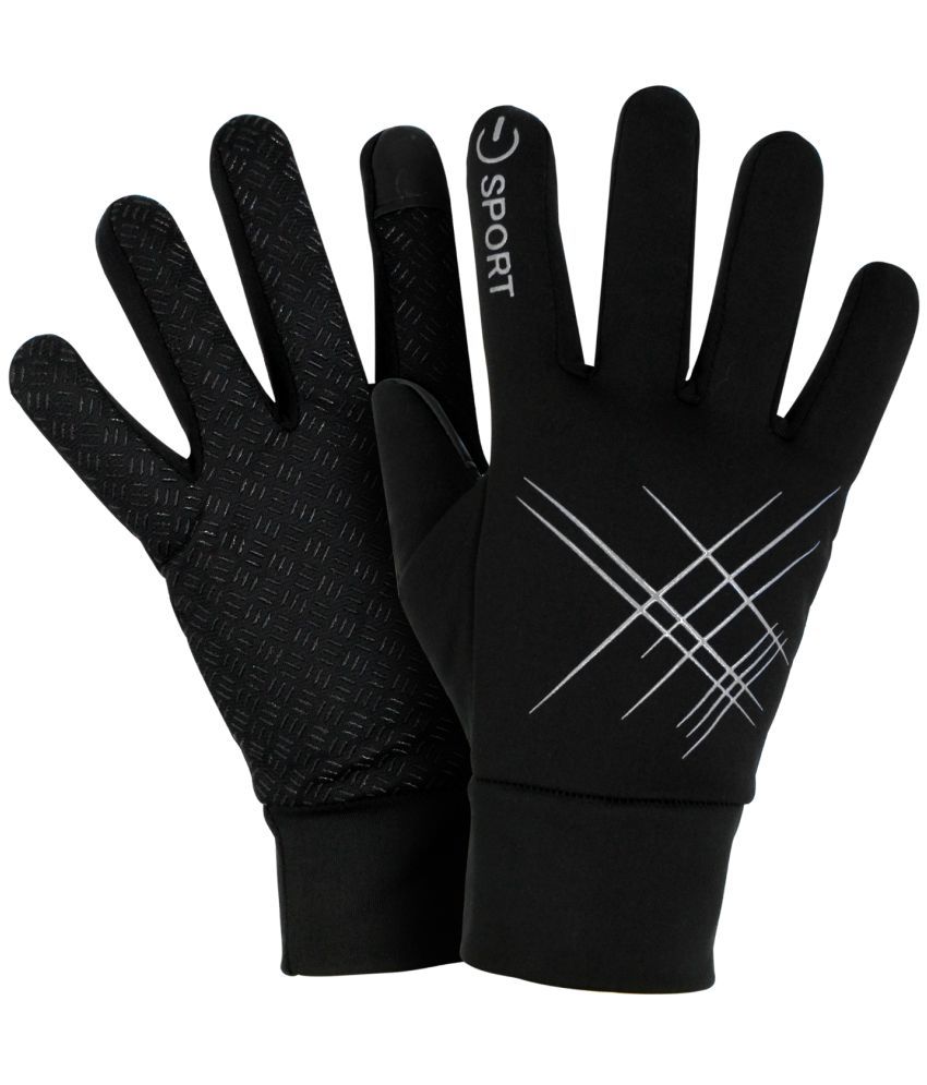     			ZAYSOO Full Fingers Polyester Riding Gloves ( Pair of 1 )