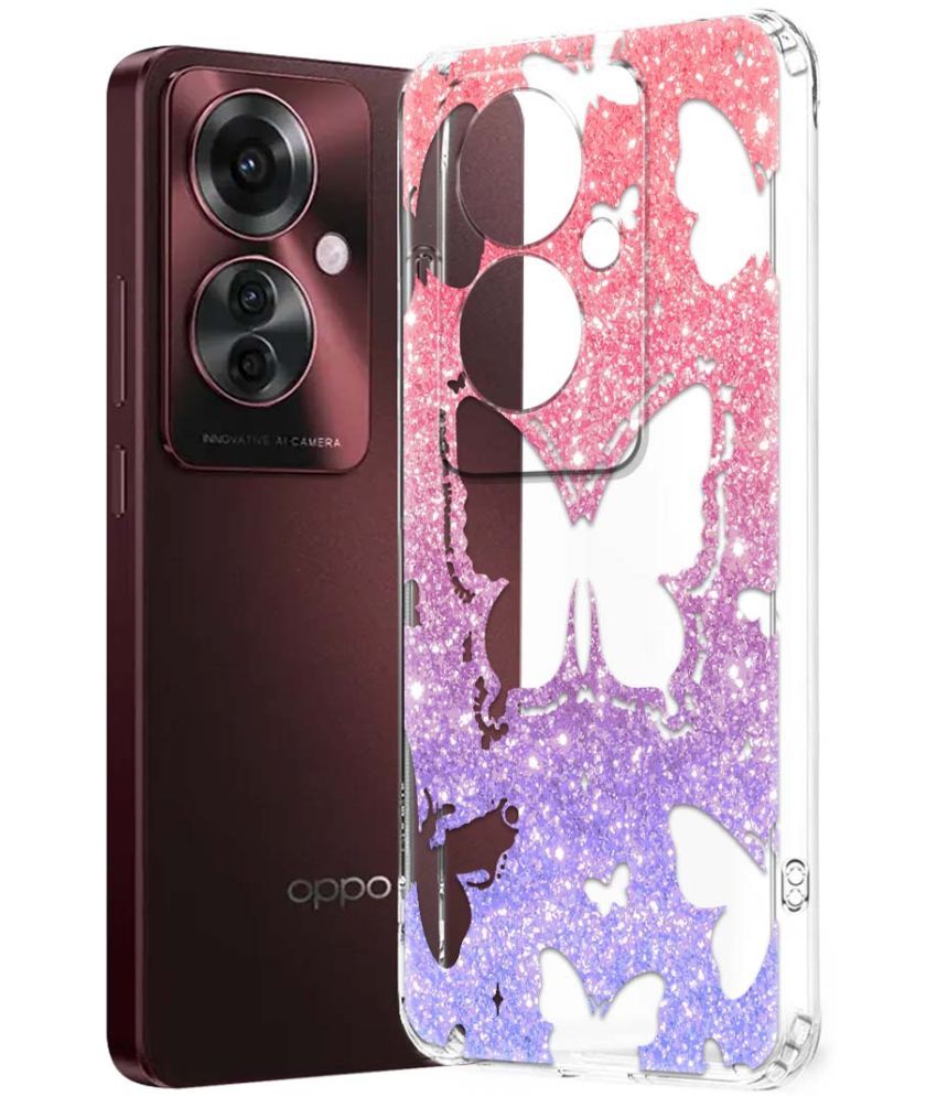     			Fashionury Multicolor Printed Back Cover Silicon Compatible For Oppo F25 Pro 5G ( Pack of 1 )