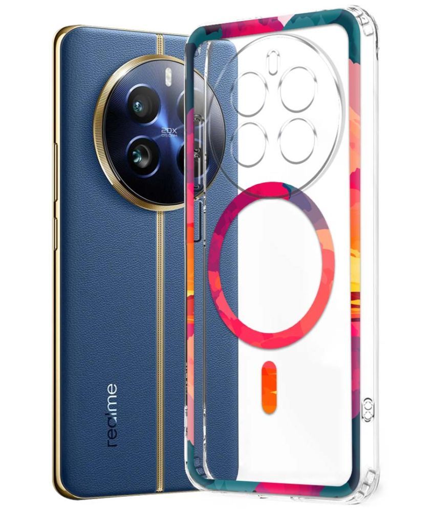     			Fashionury Multicolor Printed Back Cover Silicon Compatible For Realme 12  Pro Plus 5G ( Pack of 1 )