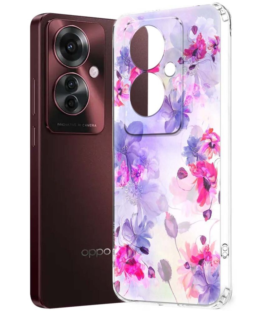     			Fashionury Multicolor Printed Back Cover Silicon Compatible For Oppo F25 Pro 5G ( Pack of 1 )