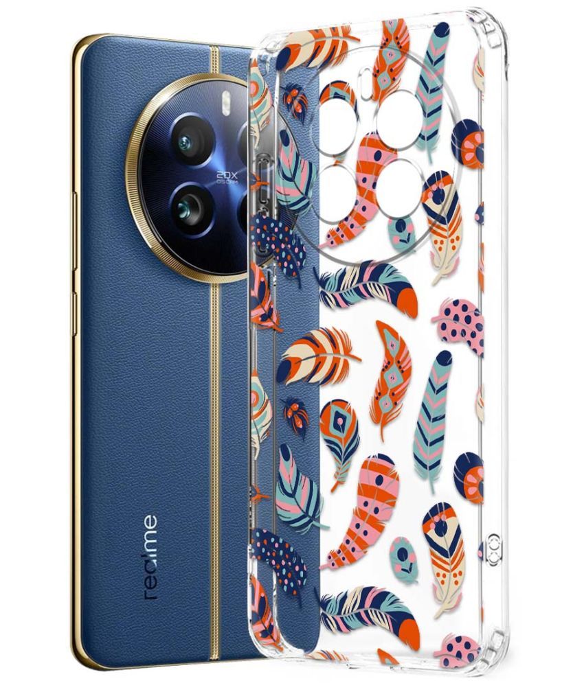     			Fashionury Multicolor Printed Back Cover Silicon Compatible For Realme 12  Pro Plus 5G ( Pack of 1 )