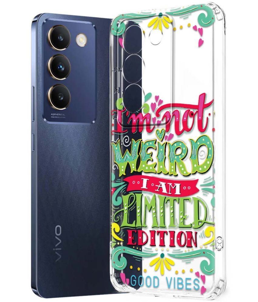     			Fashionury Multicolor Printed Back Cover Silicon Compatible For Vivo Y200e 5G ( Pack of 1 )