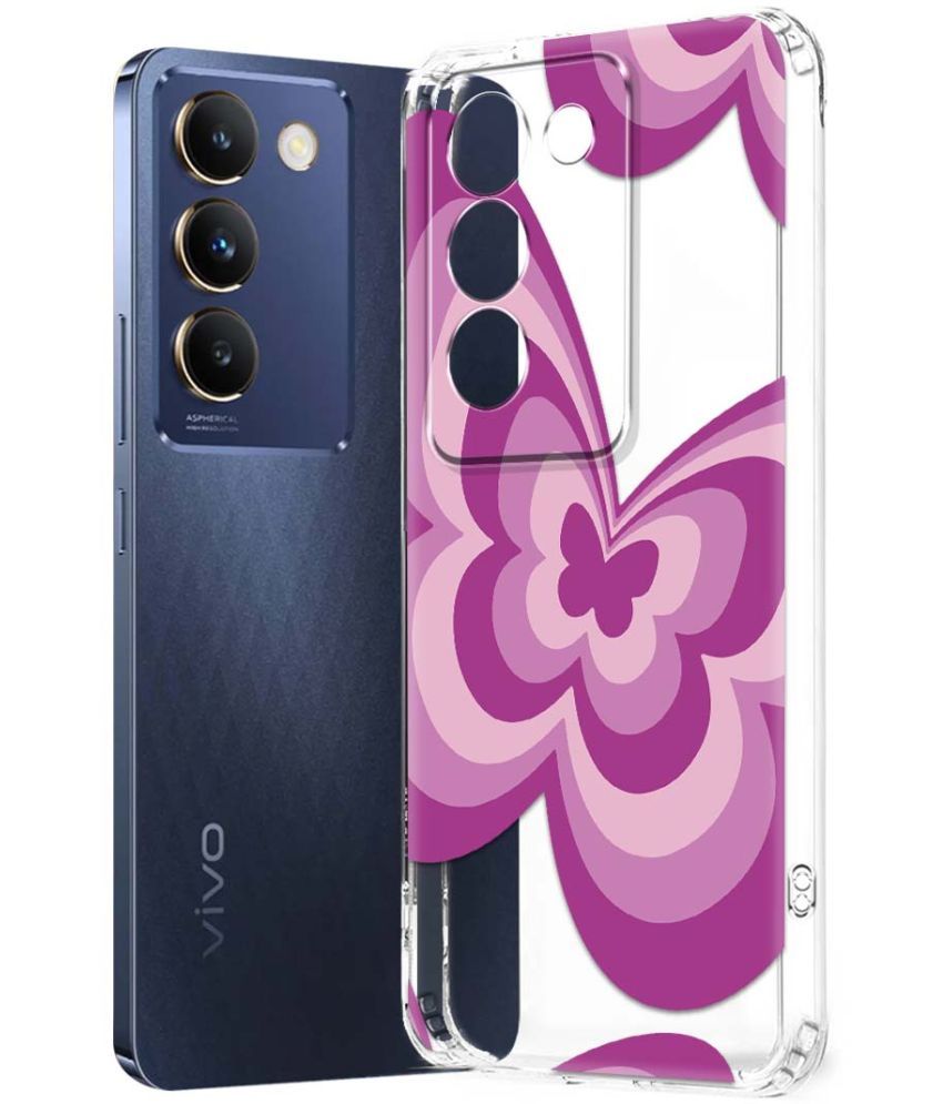     			Fashionury Multicolor Printed Back Cover Silicon Compatible For Vivo Y200e 5G ( Pack of 1 )