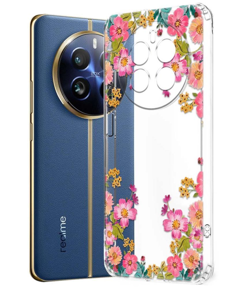     			Fashionury Multicolor Printed Back Cover Silicon Compatible For Realme 12 Pro 5G ( Pack of 1 )