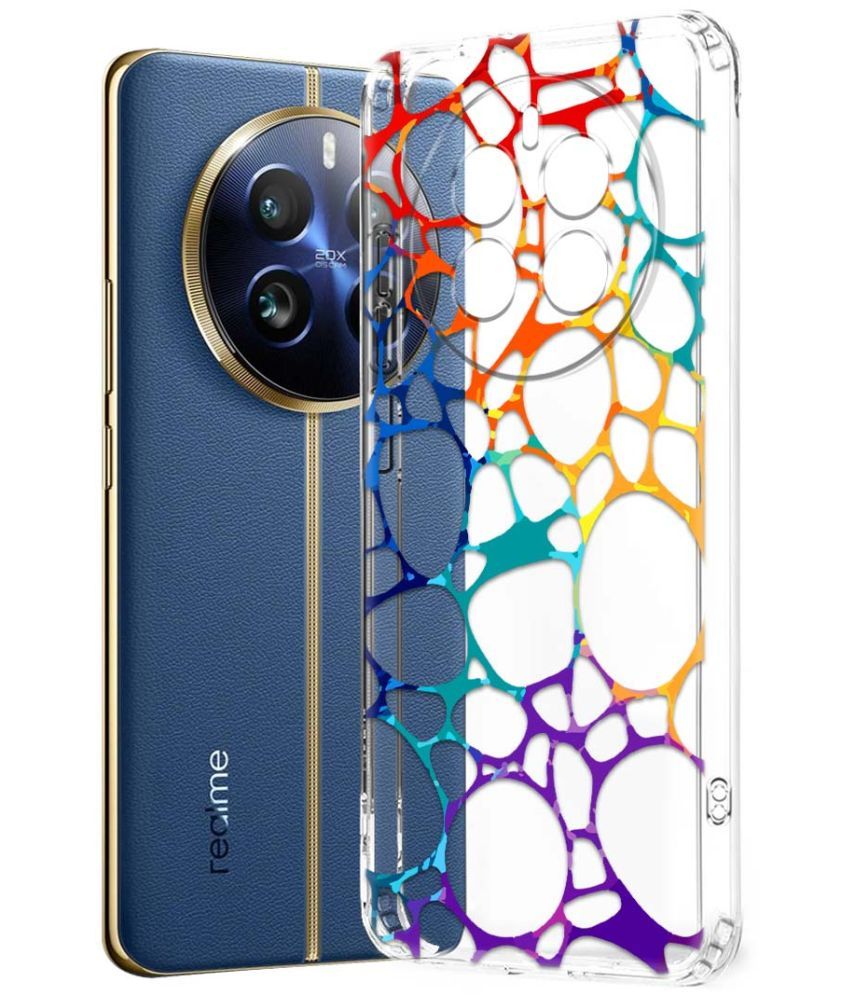     			Fashionury Multicolor Printed Back Cover Silicon Compatible For Realme 12 Pro 5G ( Pack of 1 )