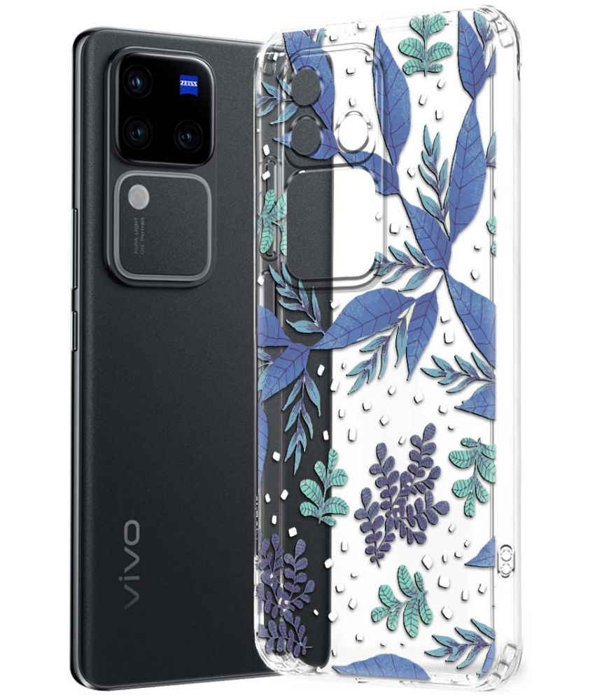     			Fashionury Multicolor Printed Back Cover Silicon Compatible For Vivo V30 Pro 5G ( Pack of 1 )