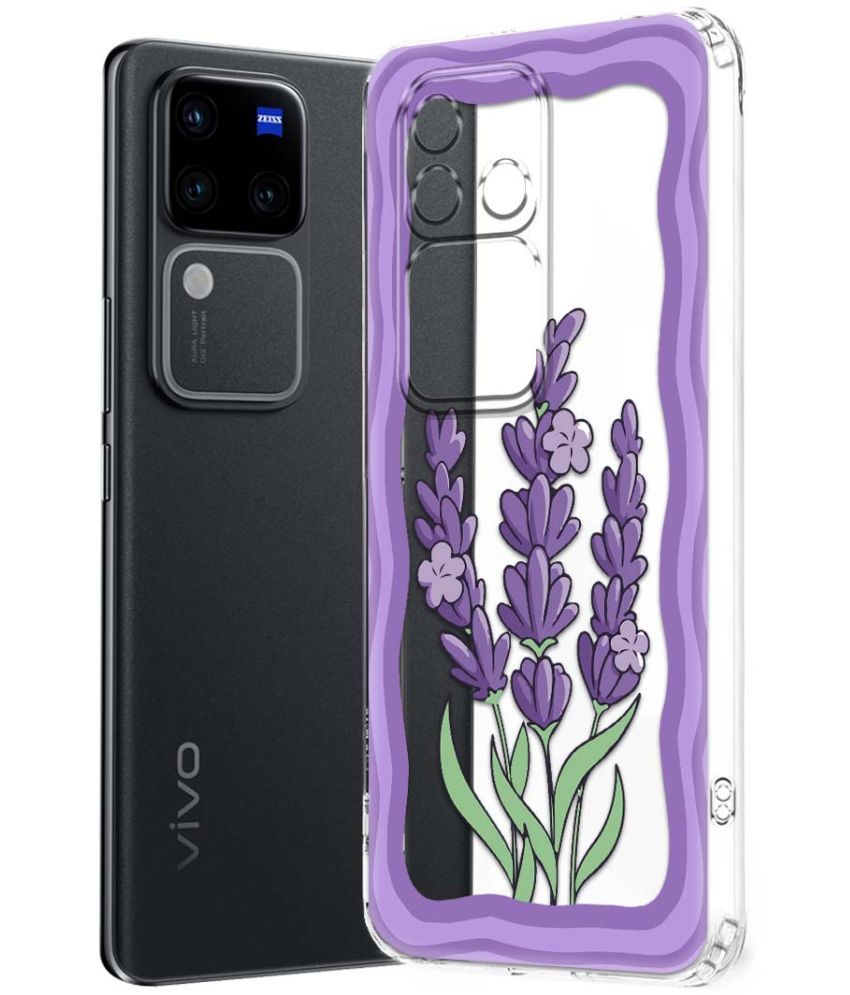     			Fashionury Multicolor Printed Back Cover Silicon Compatible For Vivo V30 Pro 5G ( Pack of 1 )