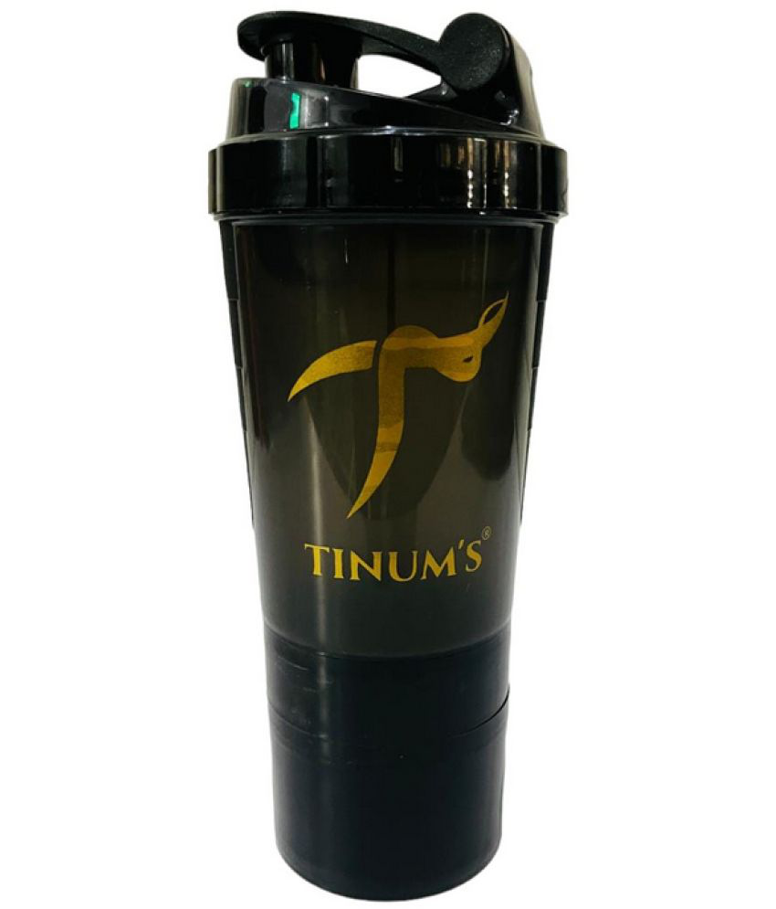     			TINUMS Plastic Black 500 mL Sipper,Shaker,Bottle ( Pack of 1 )
