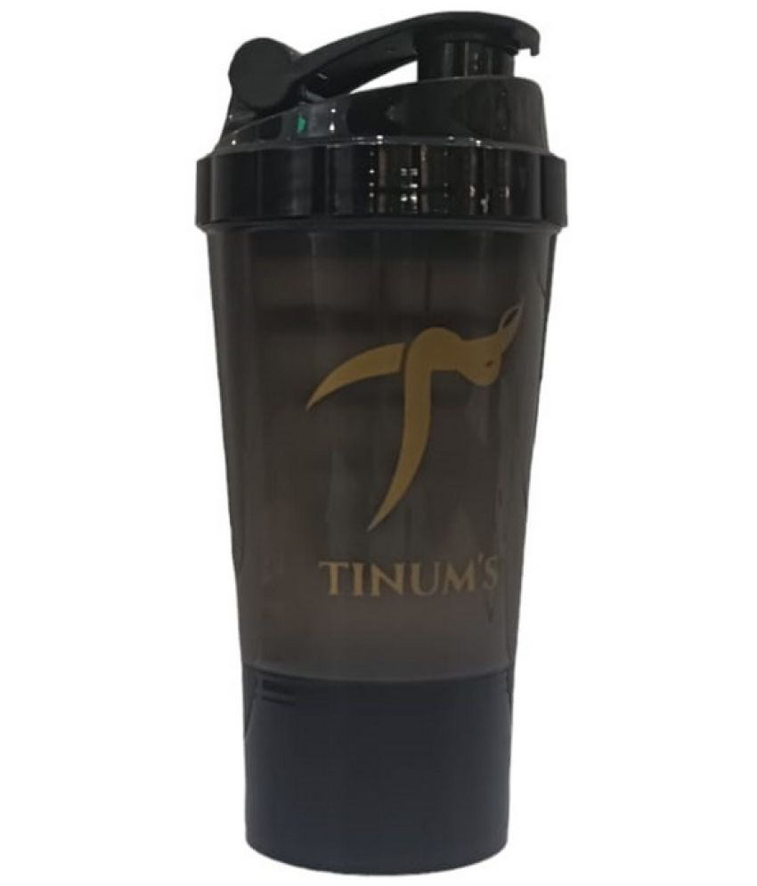     			TINUMS Plastic Black 500 mL Sipper,Shaker ( Pack of 1 )
