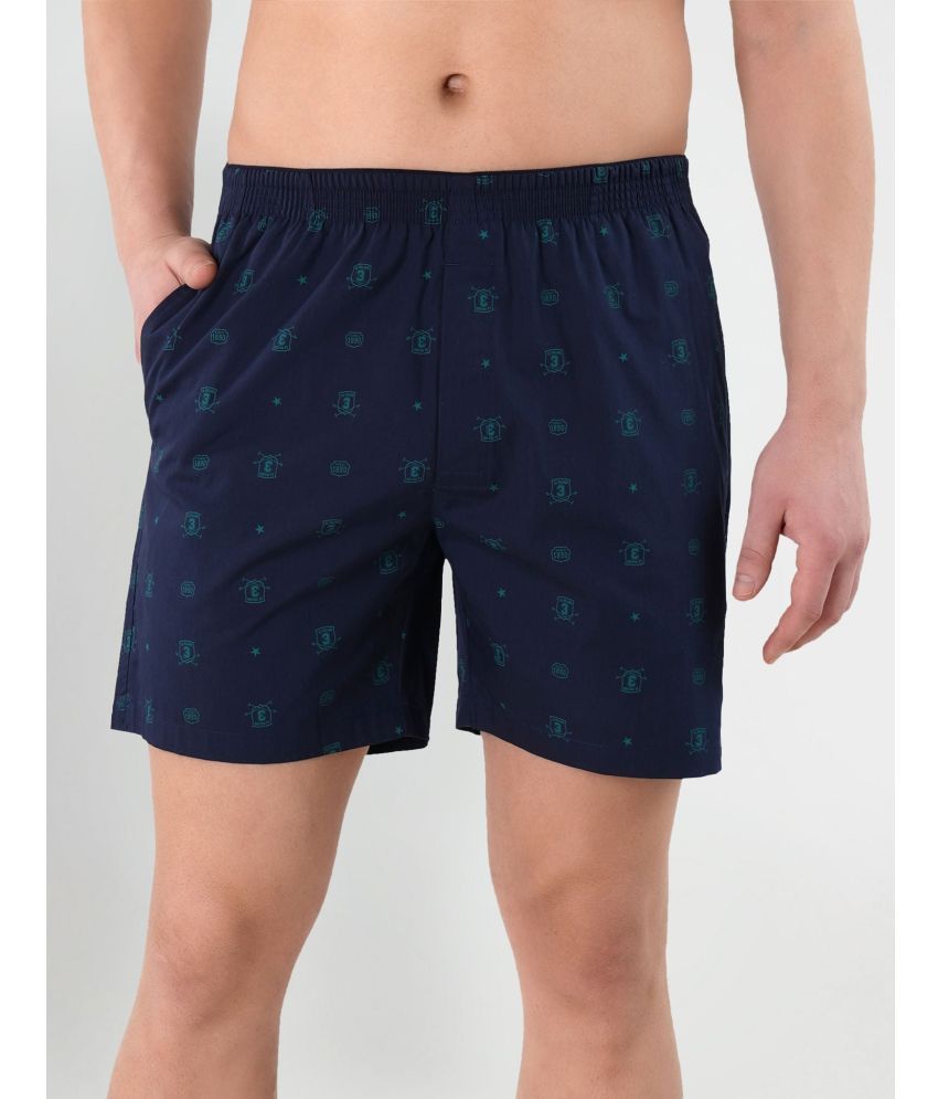     			U.S. Polo Assn. Navy Cotton Men's Shorts ( Pack of 1 )