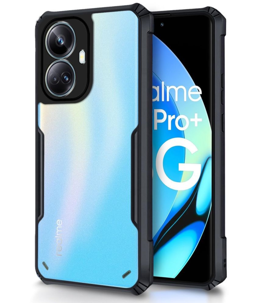     			Case Vault Covers Shock Proof Case Compatible For Polycarbonate Realme 10 Pro 5G ( Pack of 1 )