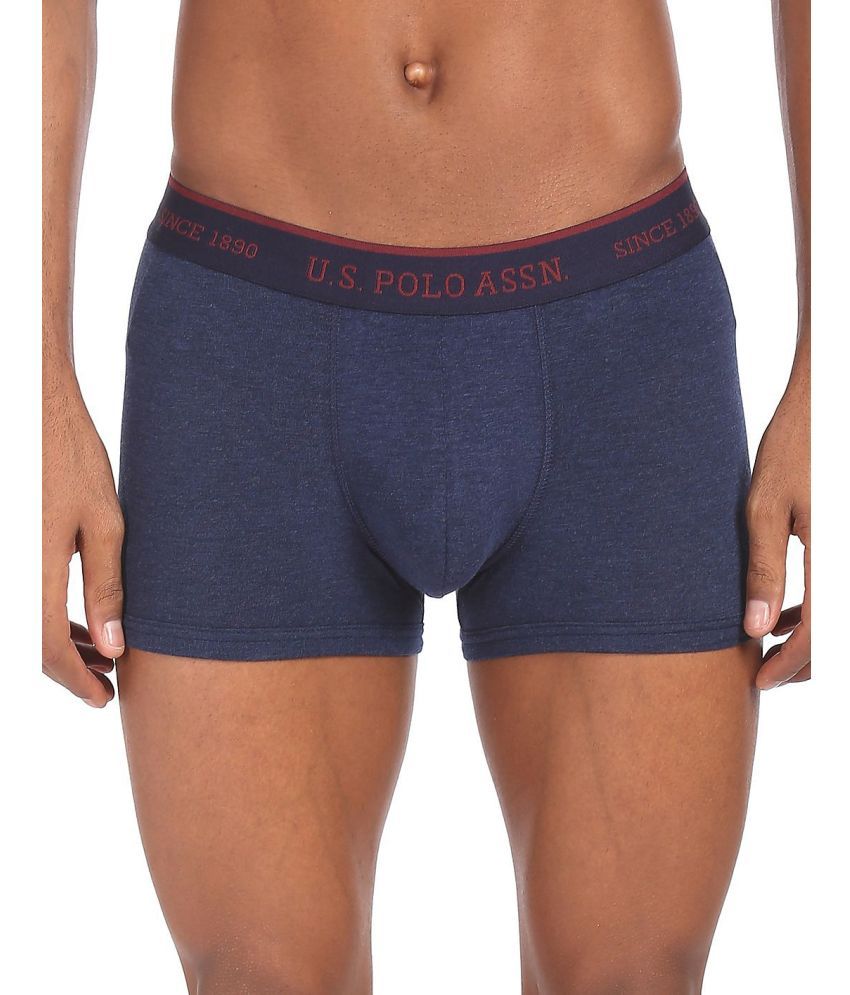     			U.S. Polo Assn. Navy Blue Cotton Men's Trunks ( Pack of 1 )