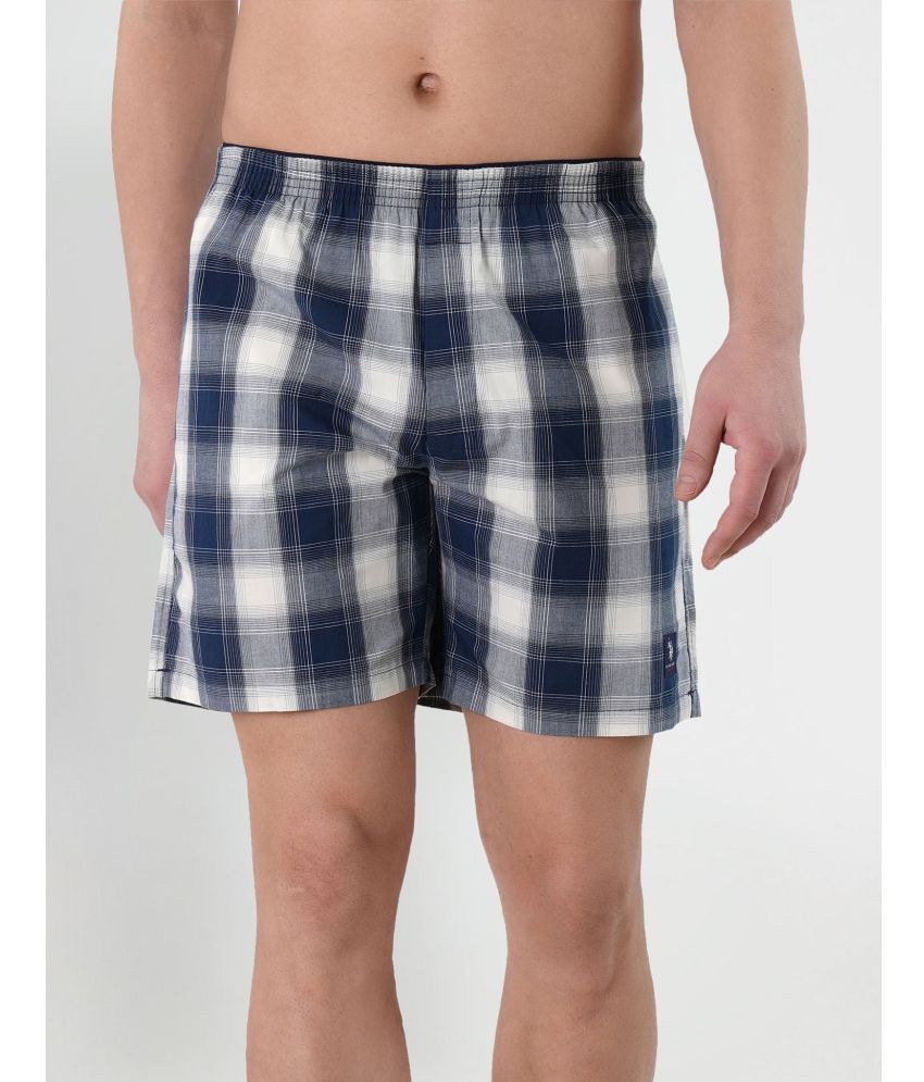     			U.S. Polo Assn. Navy Blue Cotton Men's Shorts ( Pack of 1 )