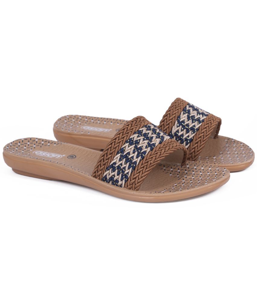     			ASIAN Tan Women's Slide