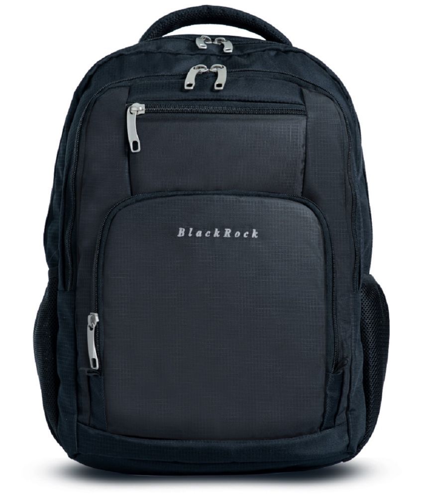     			BlackRock Black Polyester Backpack ( 35 Ltrs )